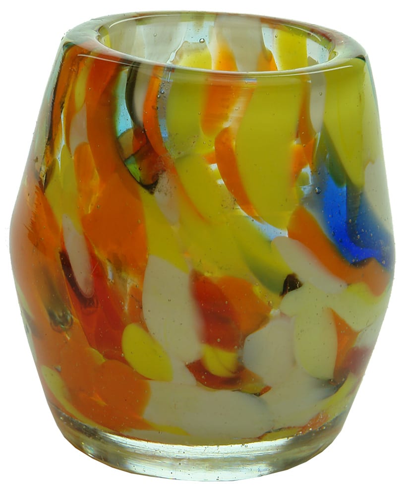 Multi Coloured Eye Bath Glass