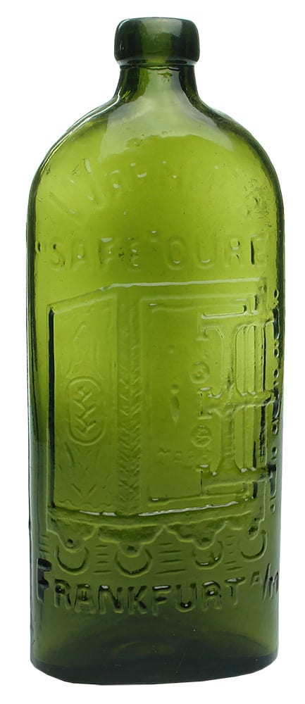Warners Safe Cure Frankfurt Bottle