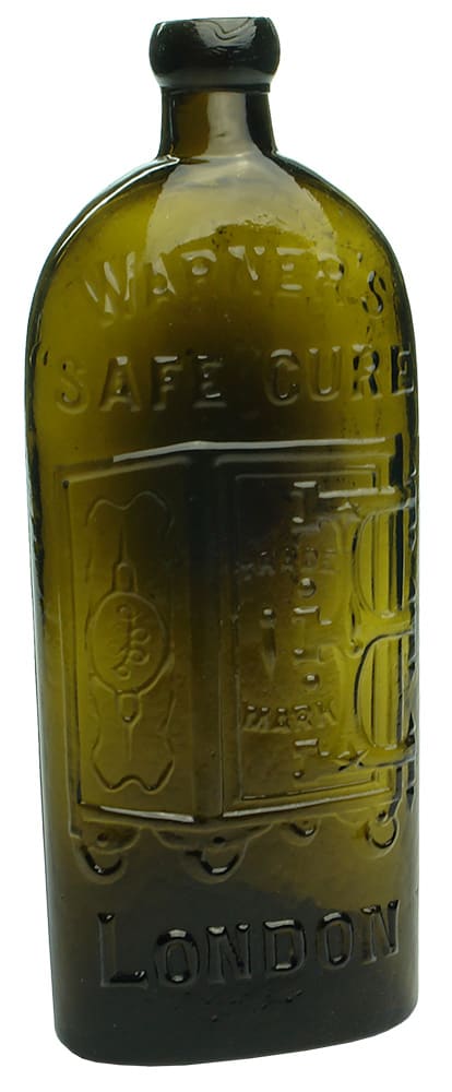 Warners Safe Cure London Bottle