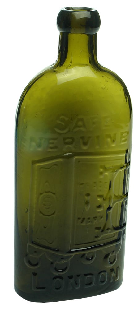 Warners Safe Nervine London Bottle