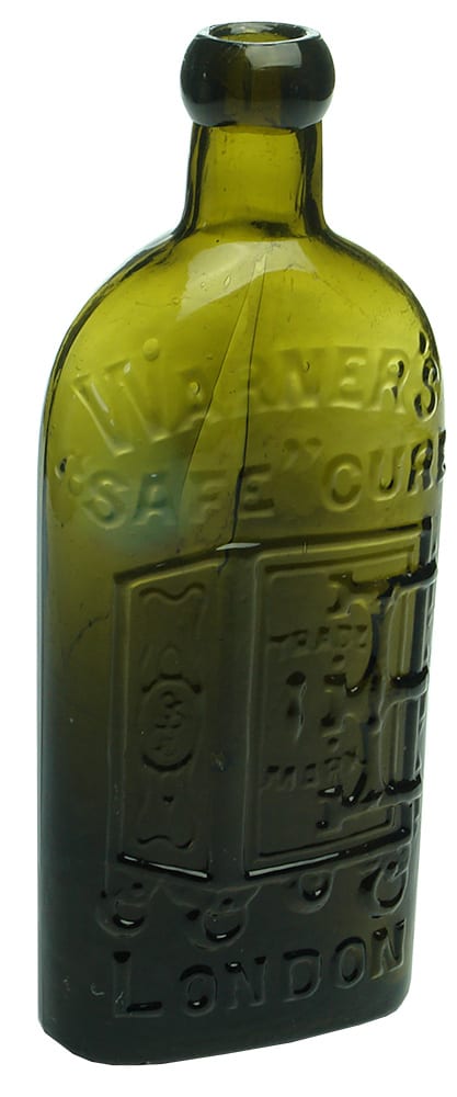 Warners Safe Cure London Bottle
