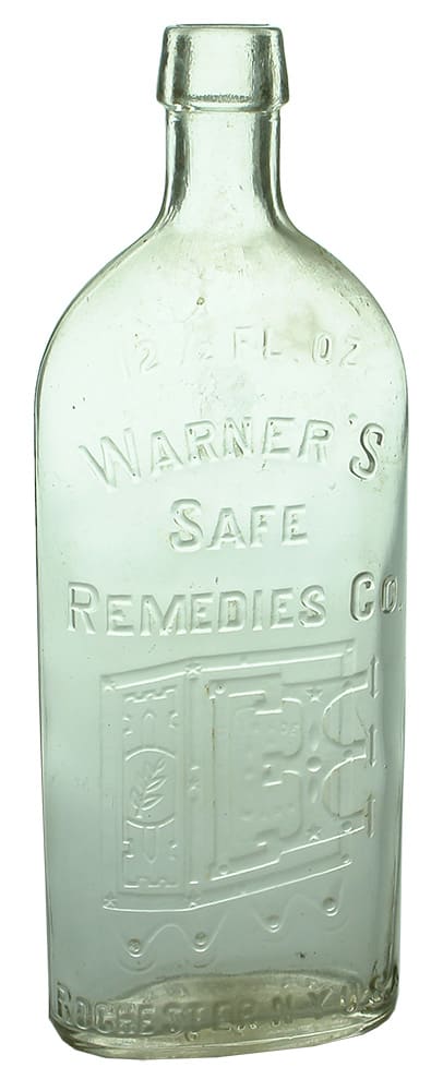Warners Safe Remedies Rochester Bottle