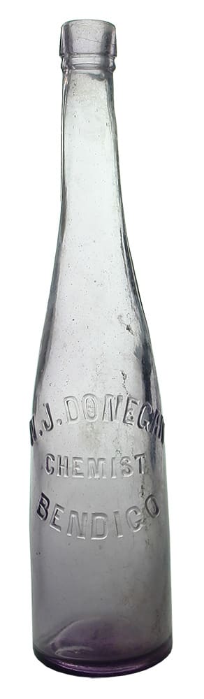 Donegan Bendigo Amethyst Chemist Bottle