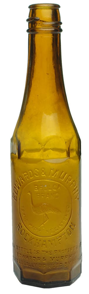 Edwards Murphy Rockhampton Amber Sauce Bottle