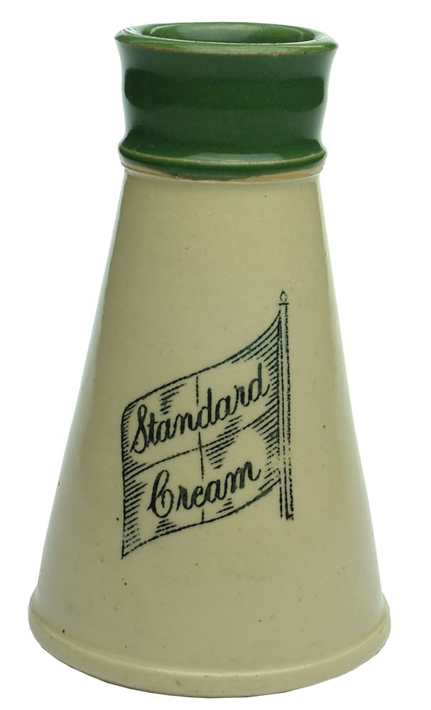 Standard Cream Antique Pot