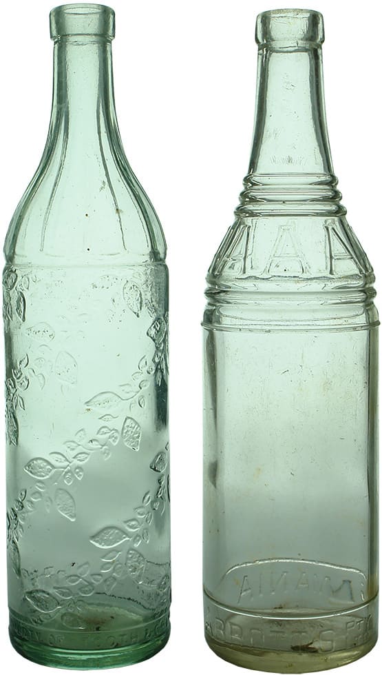 Vintage Antique Cordial Bottles