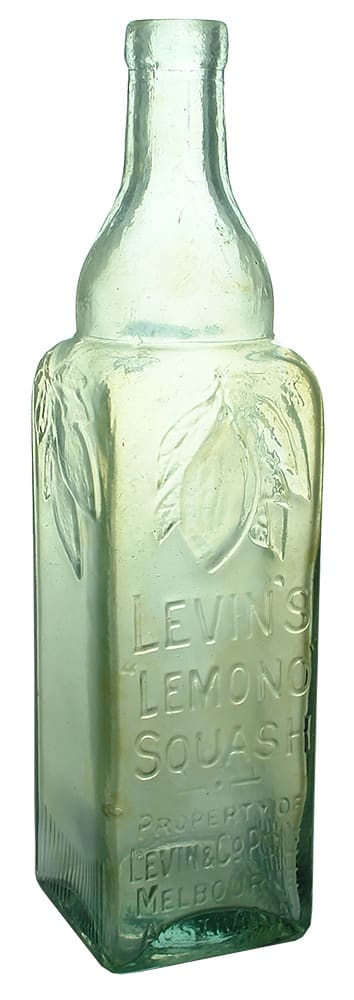 Levins Lemono Antique Cordial Bottle