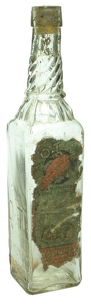 Dixon OT Antique Cordial Bottle