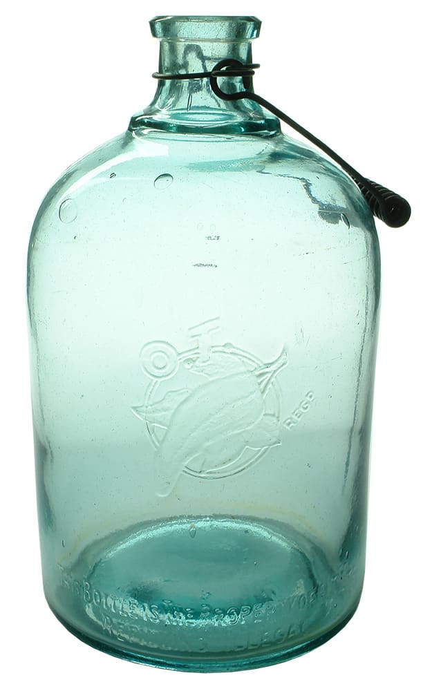 OT Bulk Cordial Antique Bottle