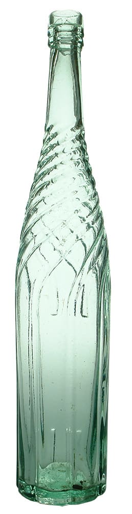 Swirled Pattern Cordial Bottle