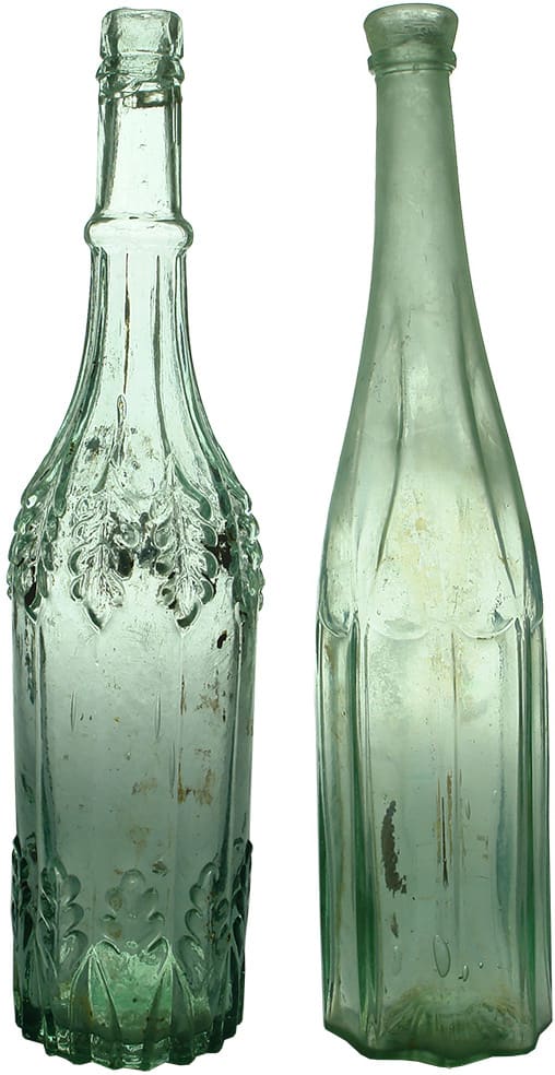 Antique Victorian Goldfields Era Household Bottles