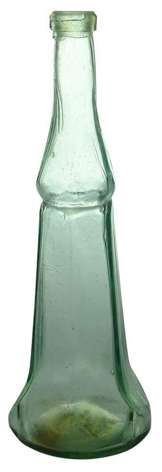 Pinch Waisted Antique Salad Oil Bottle