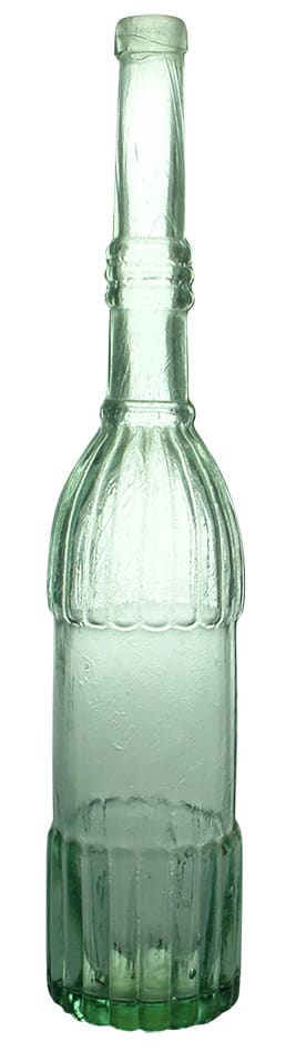 Antique Salad Oil Glass Bottle