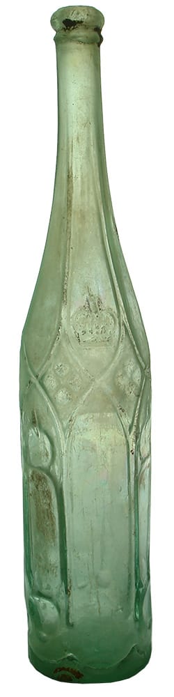 Battys Salad Oil Crown Antique Bottle