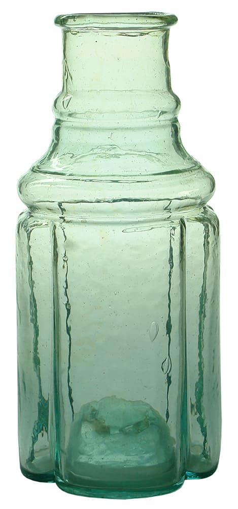 Violin Pickle Jar Antique Bottle