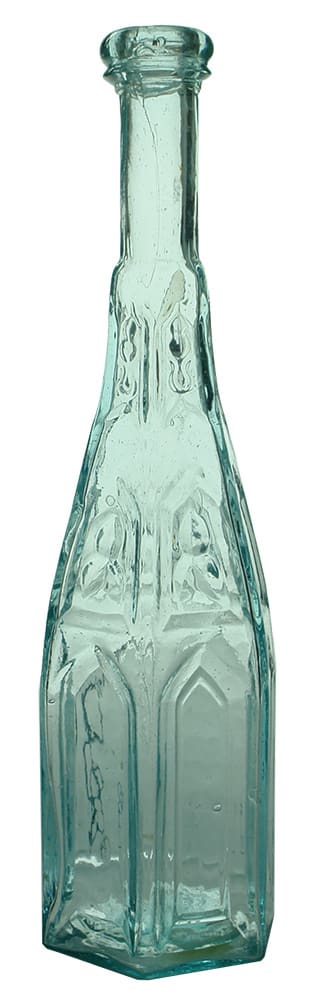 Cathedral Antique Pepper Sauce Bottle