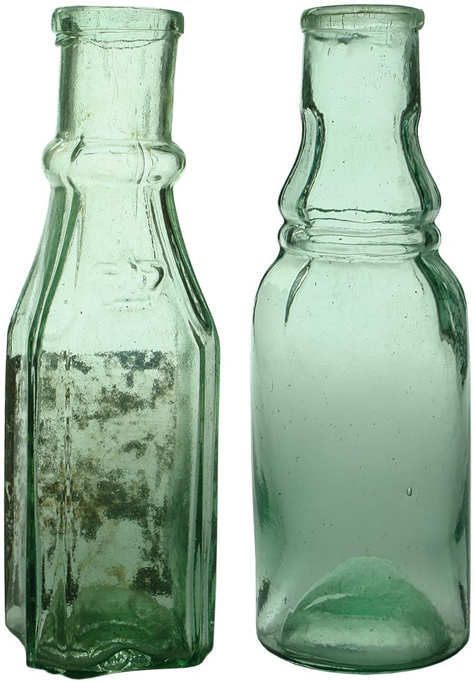 Antique Glass Pickle Jars Antique Bottles