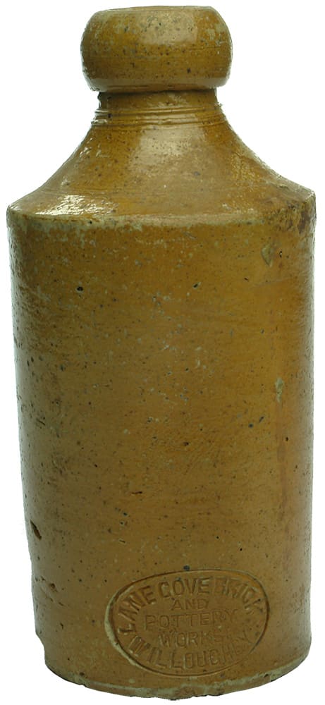 Lane Cove Brick and Pottery Works Willoughby Stoneware Bottle