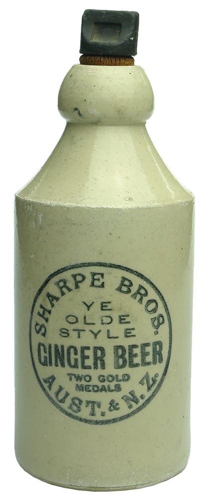 Sharpe Bros Olde Style Ginger Beer Bottle