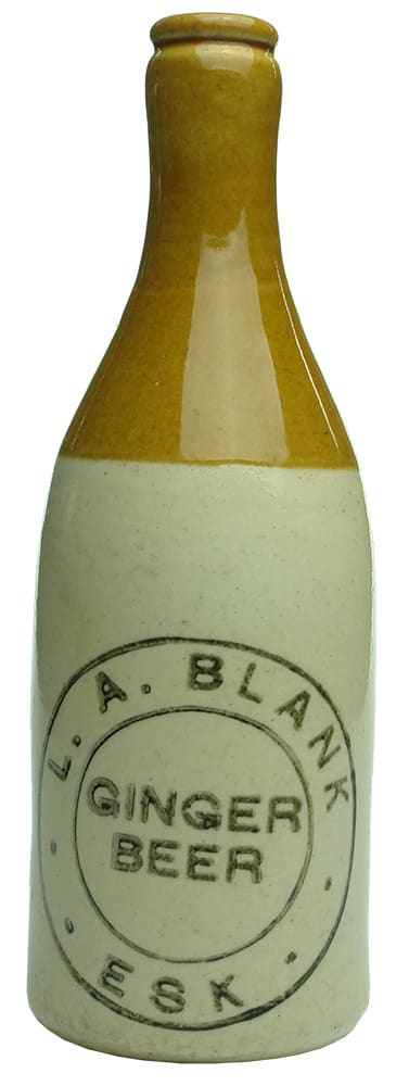 Blank Ginger Beer Esk Antique Bottle