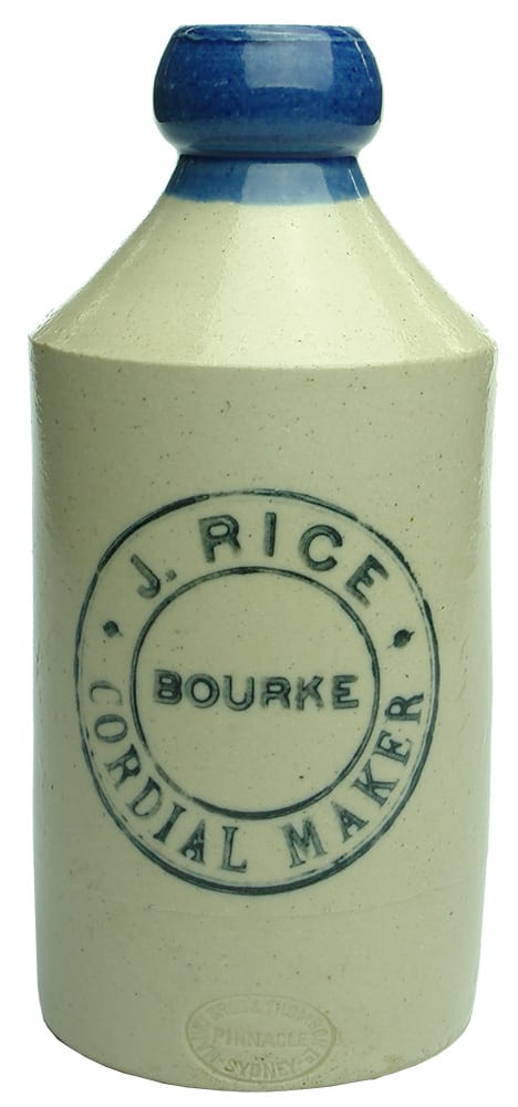 Rice Cordial Maker Bourke Stoneware Bottle