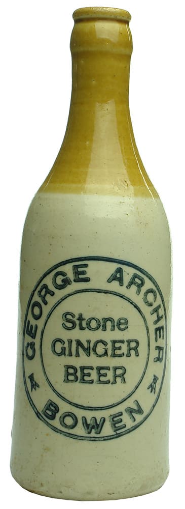 George Archer Stone Ginger Beer Bowen Bottle