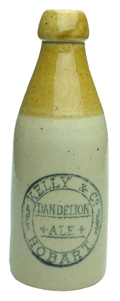Kelly Dandelion Ale Hobart Stone Bottle