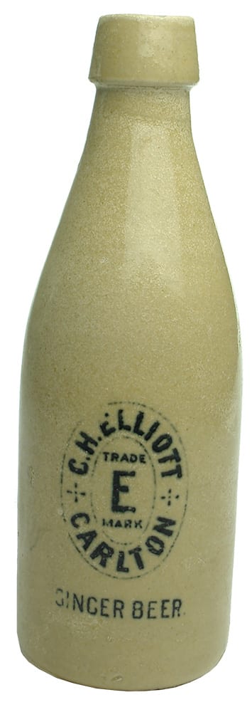 Elliott Carlton Stoneware Ginger Beer Bottle