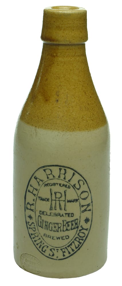 Harrison Fitzroy Celebrated Ginger Beer Bottle