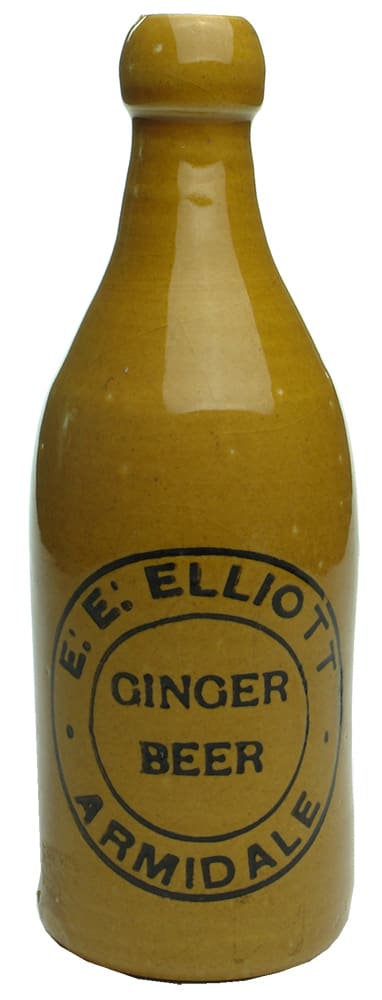 Elliott Ginger Beer Armidale Stone Bottle