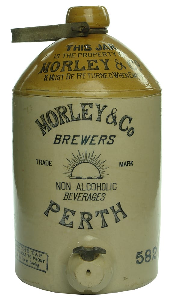 Morley Non Alcoholic Brewers Perth Stone Demijohn