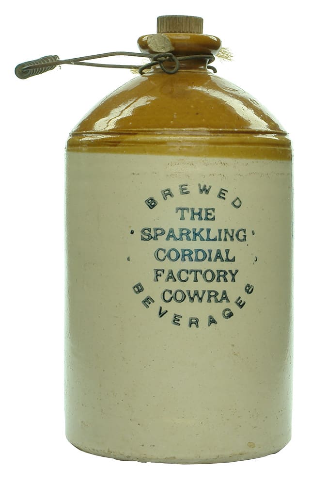The Sparkling Cordial Factory Cowra Brewed Beverages Demijohn