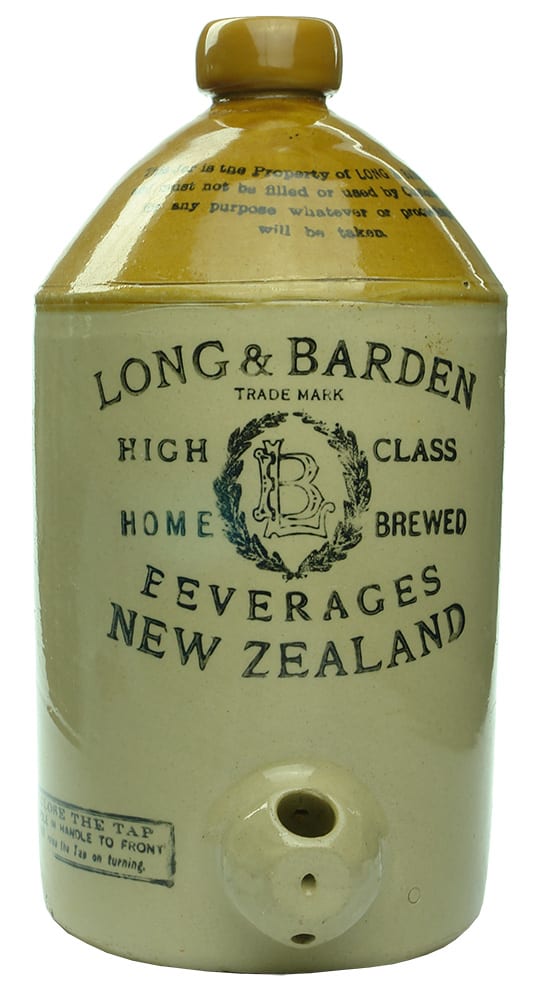 Long Barden Home Brewed Beverages New Zealand Demijohn