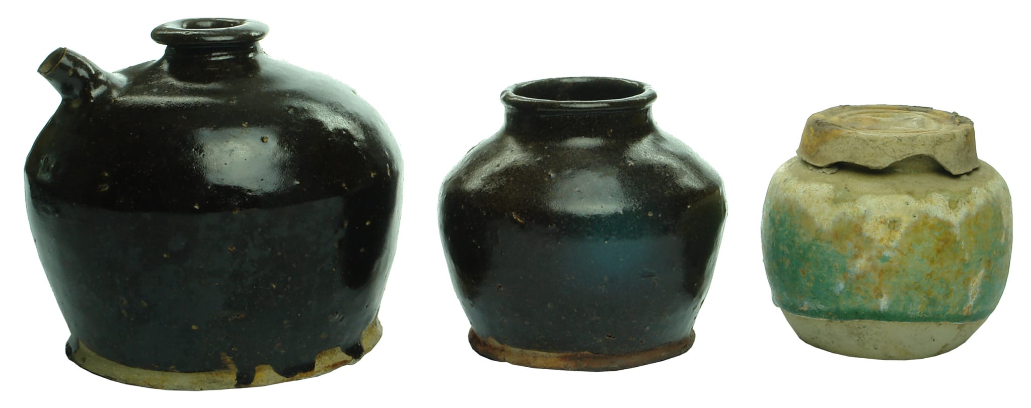 Antique Chinese Pottery Jars Pots