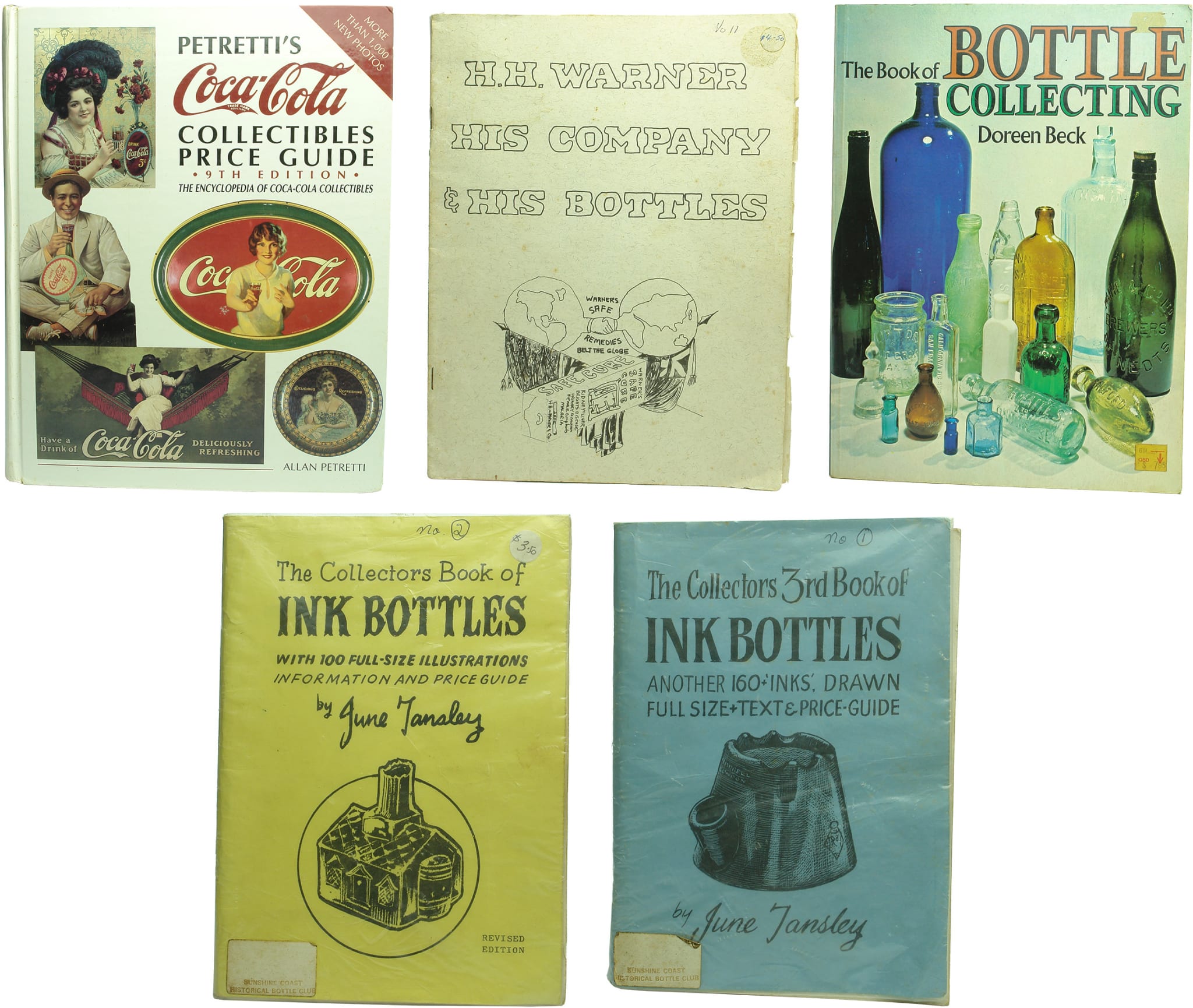 Vintage Bottle Collecting References Magazines