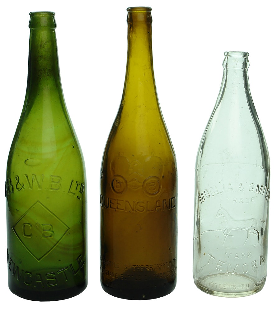 Antique Australian Beer Bottles