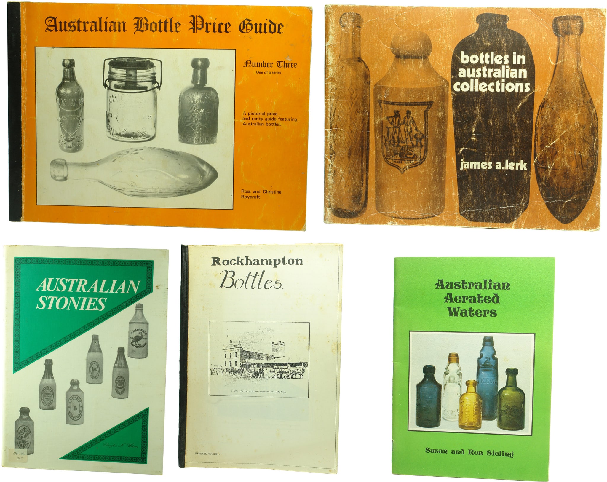 Vintage Australian Bottle Collecting References Magazines