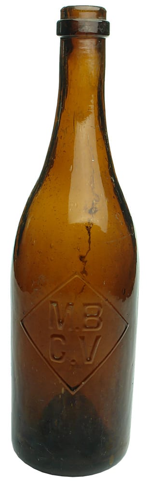 MBCV Diamond Antique Beer Bottle