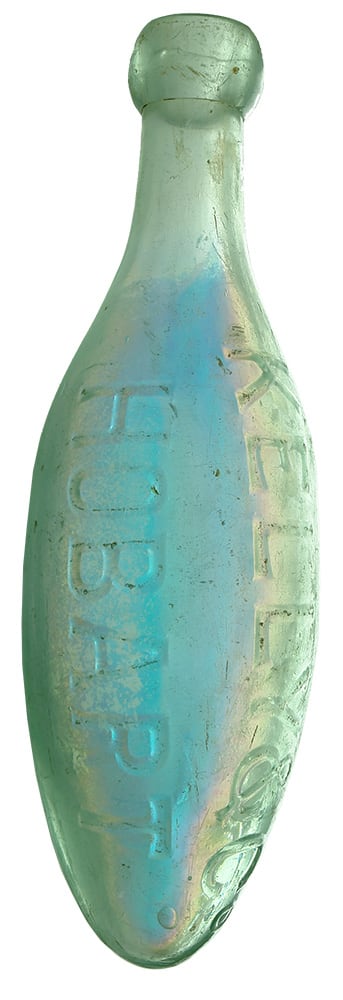 Kelly Hobart Antique Torpedo Soda Bottle