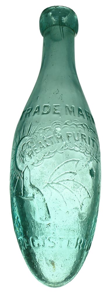 Thos Trood Melbourne Health Purity Torpedo Bottle