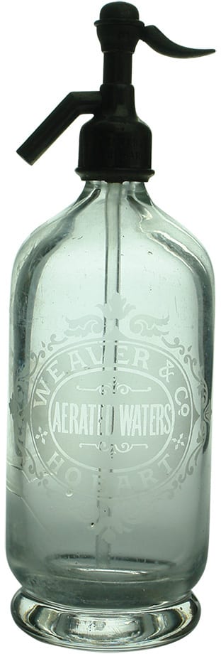 Weaver Aerated Waters Hobart Soda Syphon