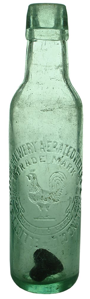 Elliott's Riverine Brewery Deniliquin Rooster Lamont Bottle