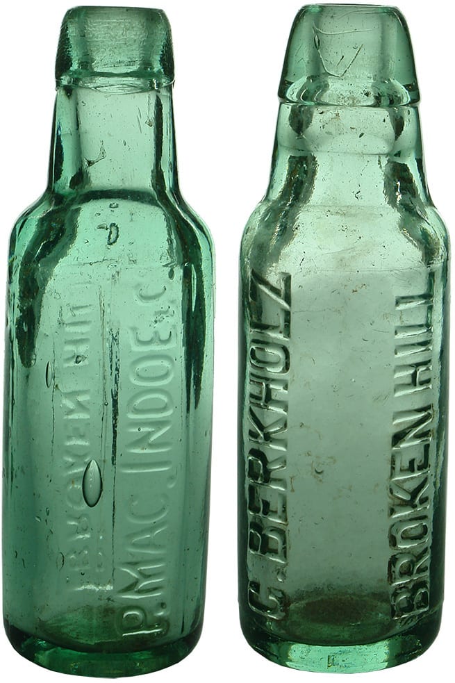 Antique Lamont Patent Soft Drink Bottles