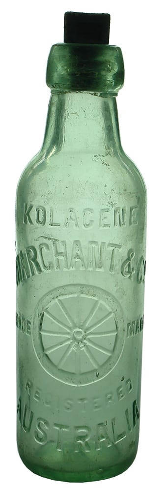 Marchant Australia Kolacene Antique Bottle