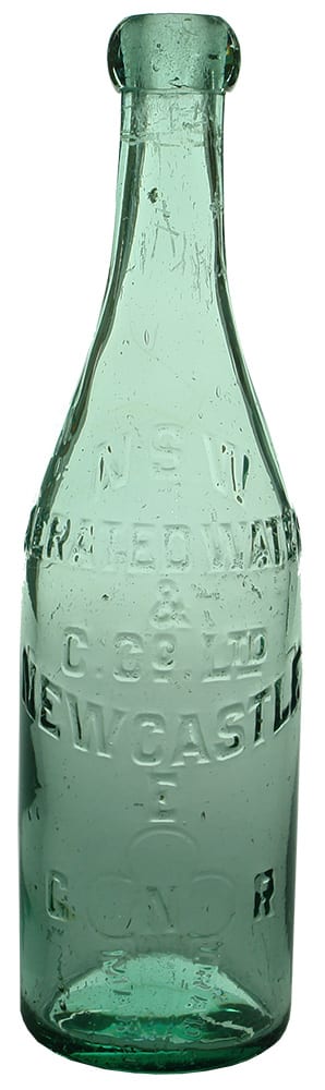 NSW Aerated Water Co Newcastle Antique Bottle