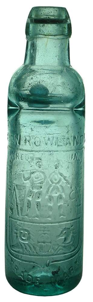 Rowlands Patent Codd Marble Bottle Ballarat Melbourne