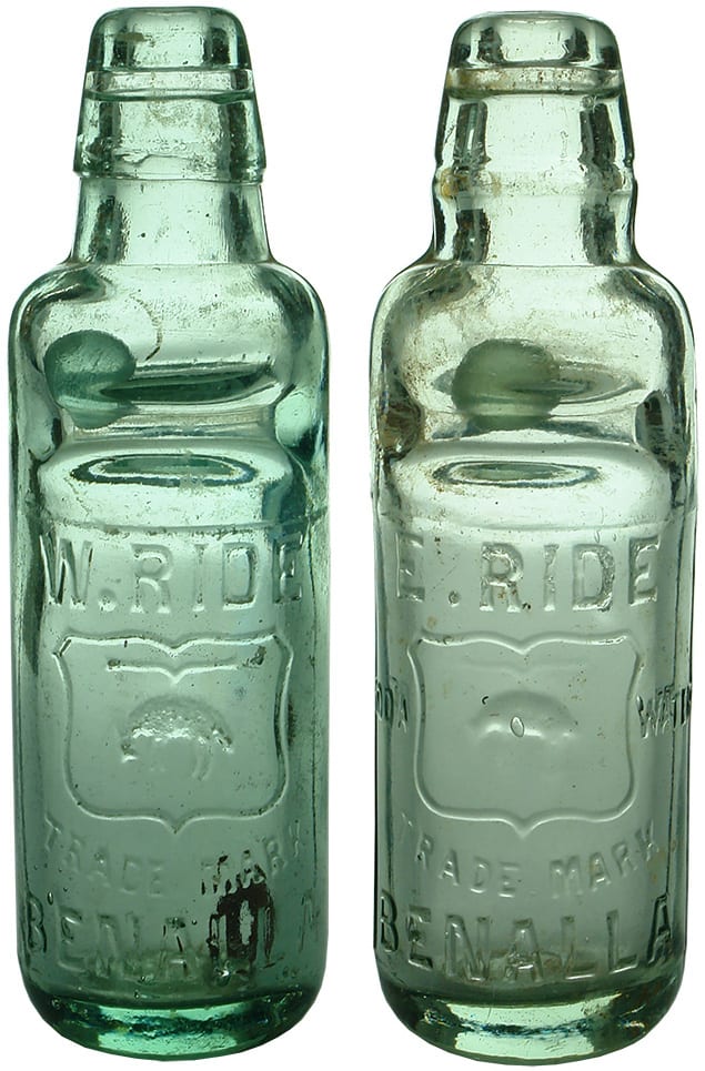 Collection Antique Codd Marble Alley Bottles