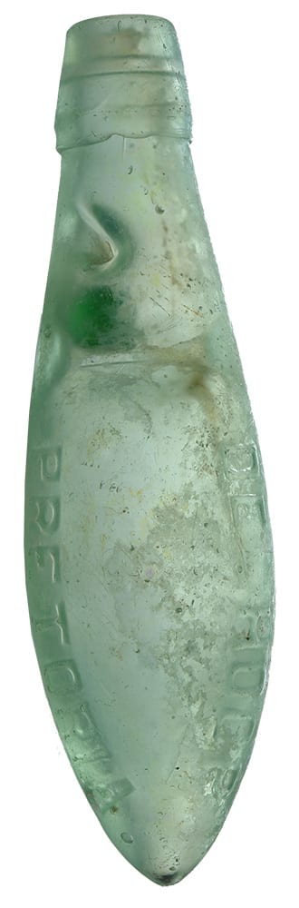 De Hoop Pretoria Patent Safe Groove Rylands Antique Codd Hybrid Bottle