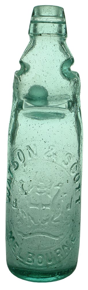 Watson Scott Melbourne Reliance Patent Bottle