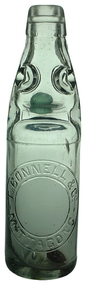 Connell Mittagong Antique Codd Marble Bottle